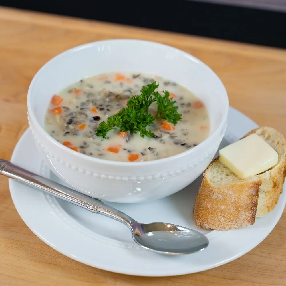 Von Hanson's Chicken Wild Rice with Bacon Soup