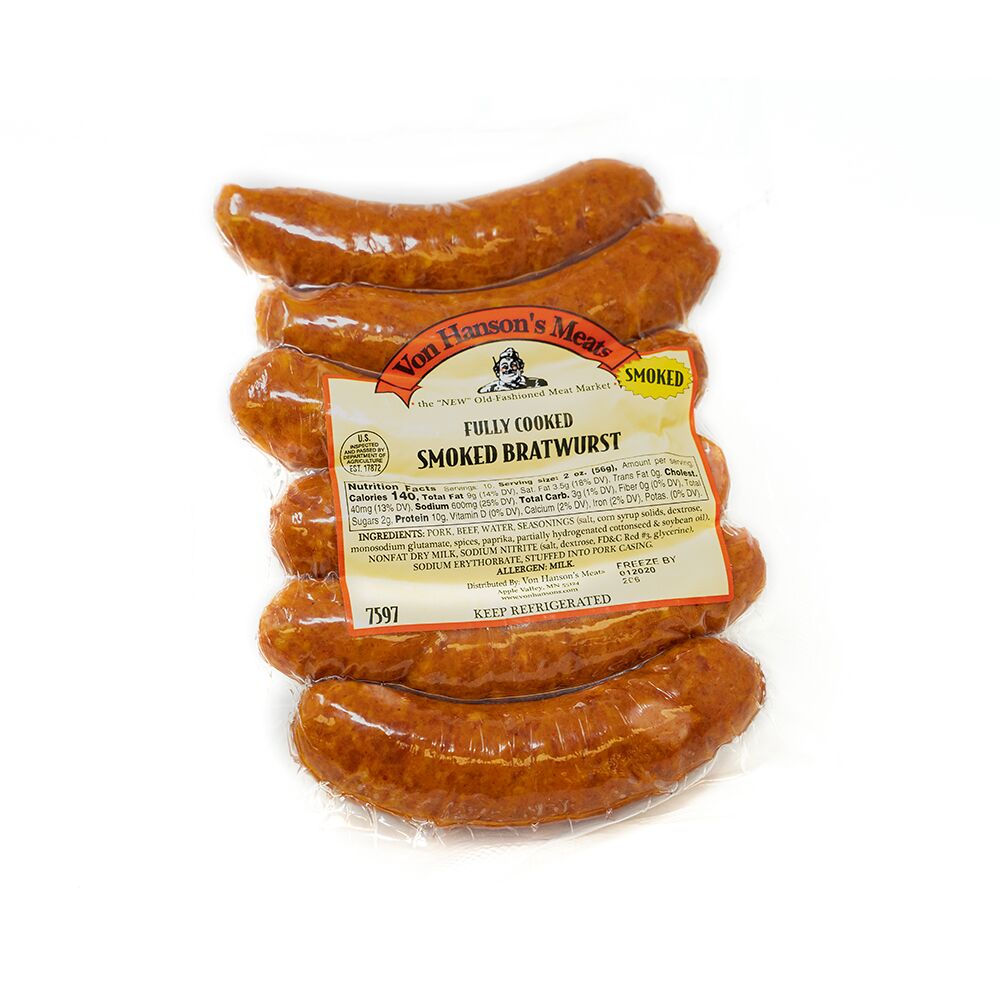 Fully Cooked Smoked Brats