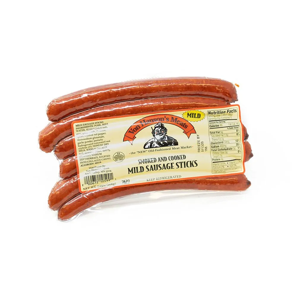 Mild Sausage Snack Sticks