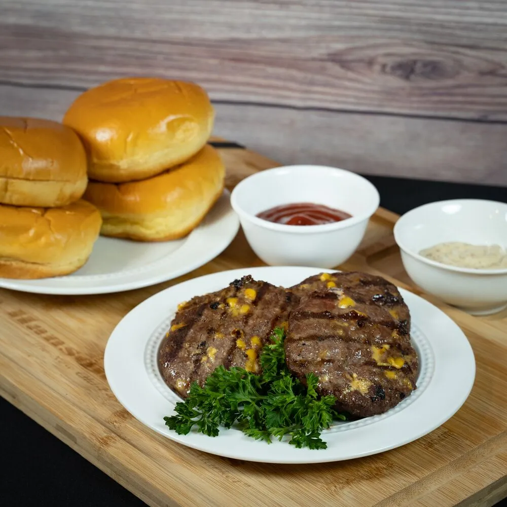 Cheddar Beef Patties