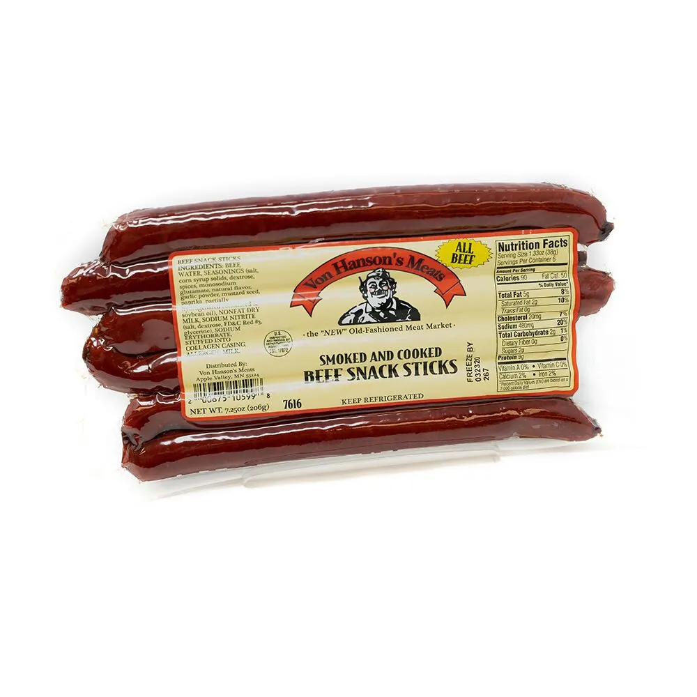 All Beef Snack Sticks