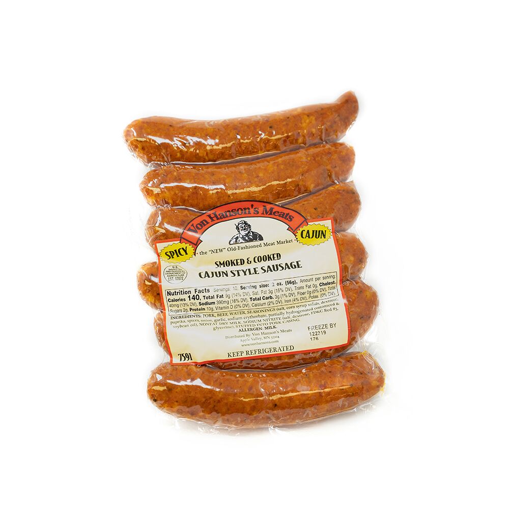 Cajun Style Sausage Links