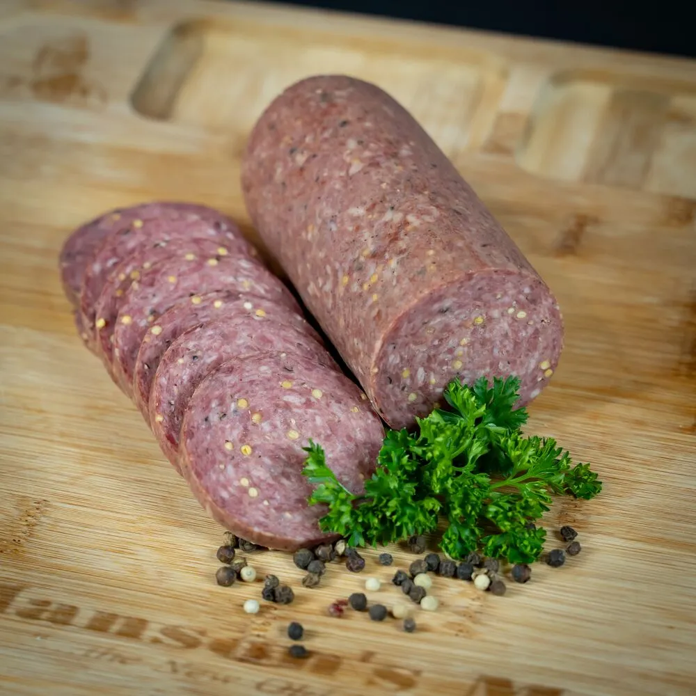 Cracked Pepper Summer Sausage